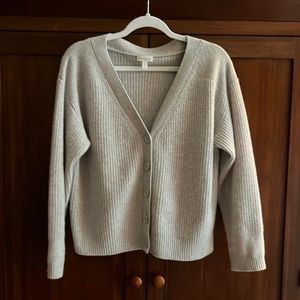 Garnet Hill 100% Cashmere Cardigan